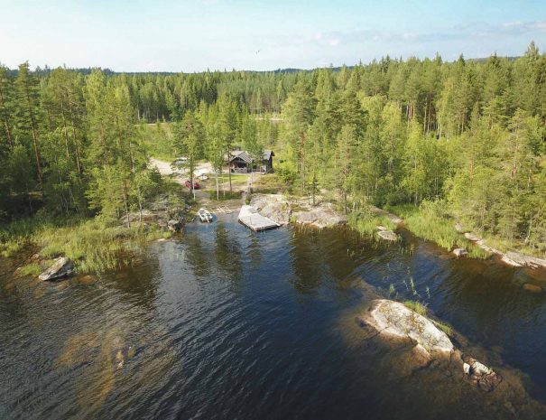 Rental cottage vuokramökki Saimaa smokesauna savusauna