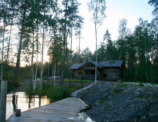 Rental cottage vuokramökki Saimaa smokesauna savusauna