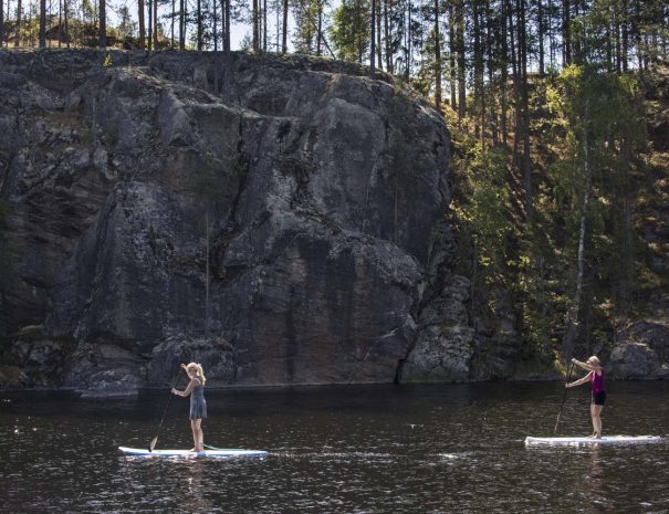 Rental cottage vuokramökki Saimaa SUP suplautailu